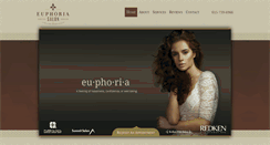 Desktop Screenshot of euphoriasalonnashville.com